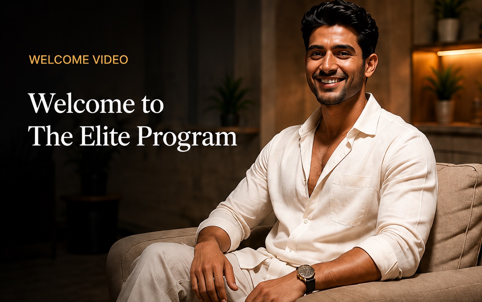Welcome video thumbnail